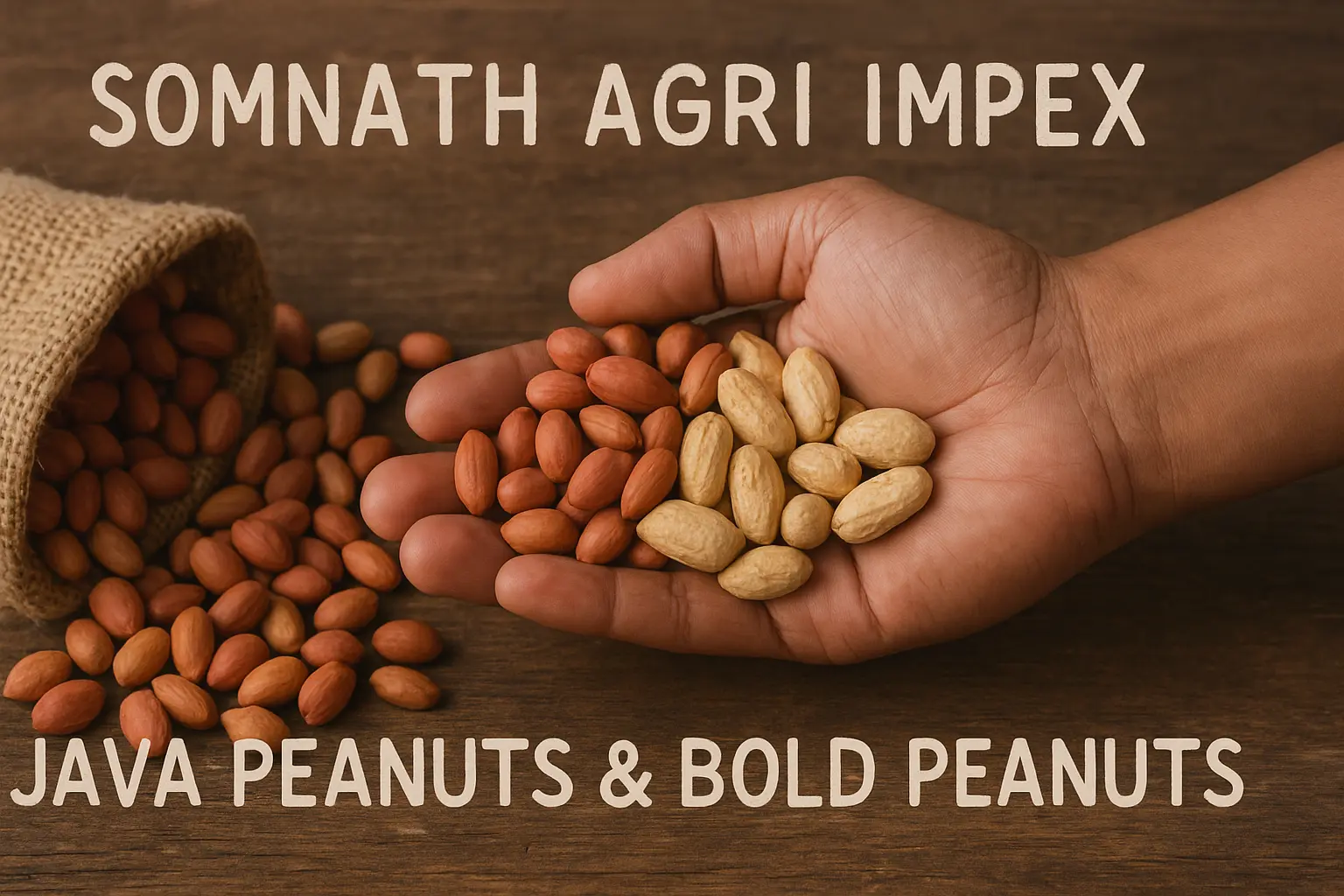 Top Quality Java & Bold Peanuts What Buyers from Dubai Want Most Somnath Agri Impex