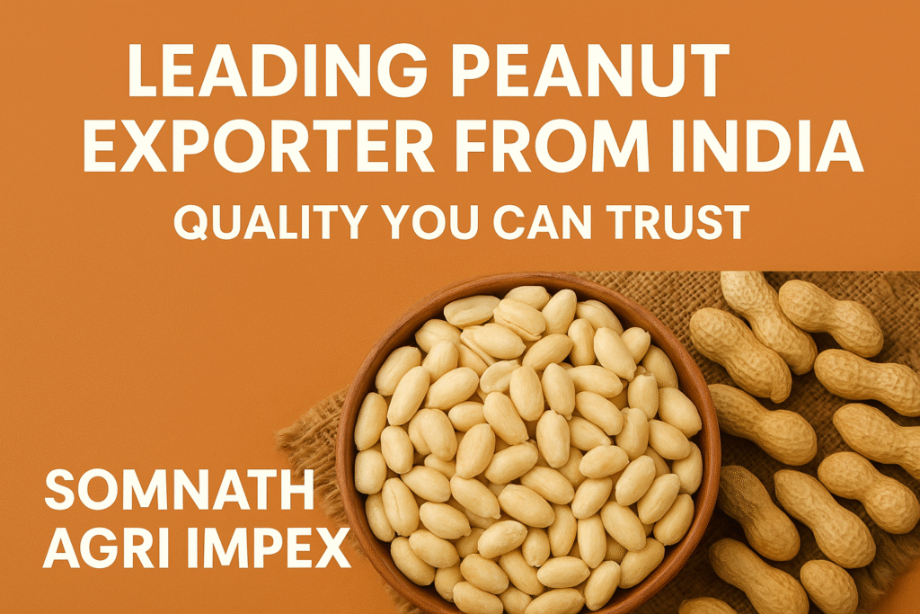 Leading Peanut Exporter from India | Quality You Can Trust